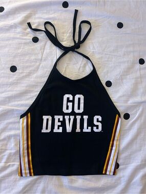 PINK Arizona State Sun Devils Halter Crop Top